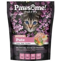 Pawsome PAW Fresh & Dry Trockenfutter Katze, Junior, Pute 750 g von Pawsome