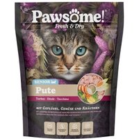 Pawsome PAW Fresh & Dry Trockenfutter Katze, Senior, Pute 750 g von Pawsome