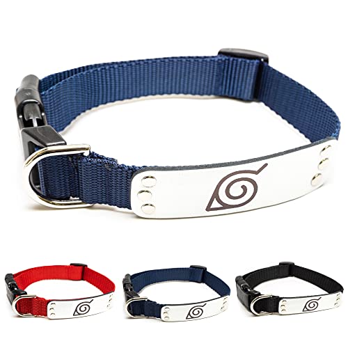 Naruto Hundehalsband für große Hunde, mittelgroß, XS/kleine Welpenhalsbänder - Offiziell lizenziertes Naruto Shippuden Hidden Leaf Village Anime Hundehalsband, Naruto Geschenke Haustier Halsband für Naruto Hundehalsband für große Hunde, mittelgroß, XS/kleine Welpenhalsbänder - Offiziell lizenziertes Naruto Shippuden Hidden Leaf Village Anime Hundehalsband, Naruto Geschenke Haustier Halsband für von Pawsonify