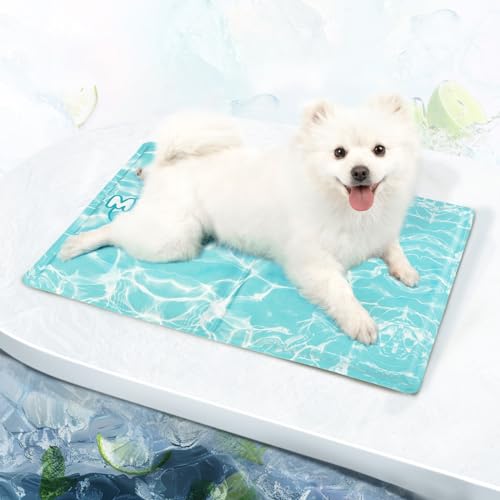 Pawtasy Kühlmatte Hunde Katzen Kühldecke für Hunde Kühlkissen mit Ungiftiges Gel Hundekühlmatte Selbstkühlend für Haustiere Kühlende Hundematte - M 65 x 50 cm Pawtasy Kühlmatte Hunde Katzen Kühldecke für Hunde Kühlkissen mit Ungiftiges Gel Hundekühlmatte Selbstkühlend für Haustiere Kühlende Hundematte - M 65 x 50 cm von Pawtasy
