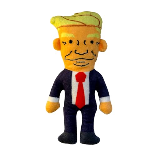Pawty Mini Donald Plüsch-Hundespielzeug – United States of America Patriotische Flagge Hundespielzeug – Kleines niedliches einzigartiges lustiges Spielzeug für kleine Hunde – Geburtstagsgeschenk für von Pawty Dog Toys