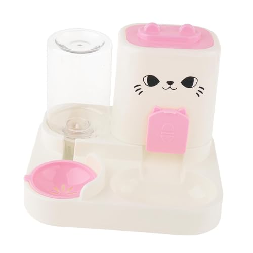 2-in-1 Automatischer Futternapf für Katzen, Wasserspender mit 1800 ml Futterkapazität, 800 ml Wasserbehälter für Katzen, kleine Hunde, Reisezubehör von PawwJoy