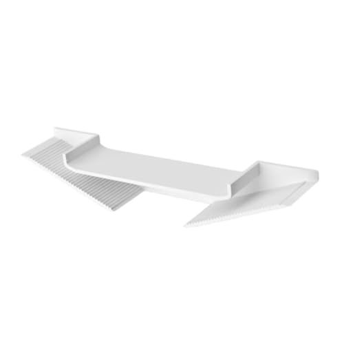 Aquarium-Zubehör für unterirdische Aquarien, kreatives dekoratives Versteck Garnelen-Höhle für Fische, Garnelen, Buntbarsche, 25 cm oder 15 cm, Weiß, Größe S von PawwJoy
