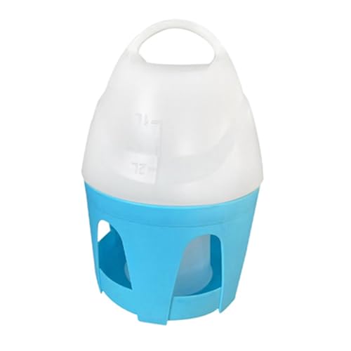Automatische Taubenbewässerung, Vogelwasserbehälter, tragbarer Taubentränker, Vogelfutterspender für Wellensittiche, Tauben, Enten, Kanarienvögel, Nutztiere, 2 l von PawwJoy