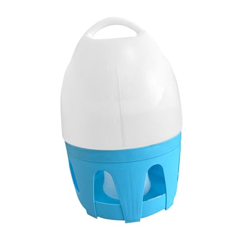 Automatische Taubenbewässerung, Vogelwasserbehälter, tragbarer Taubentränker, Vogelfutterspender für Wellensittiche, Tauben, Enten, Kanarienvögel, Nutztiere, 4 l von PawwJoy