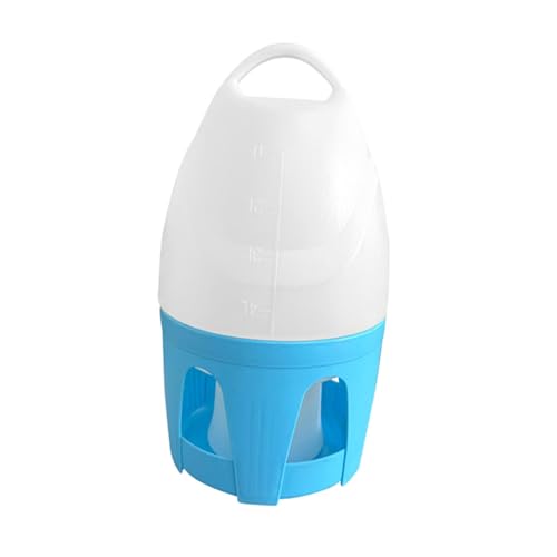 Automatische Taubenbewässerung, Vogelwasserbehälter, tragbarer Taubentränker, Vogelfutterspender für Wellensittiche, Tauben, Enten, Kanarienvögel, Nutztiere, 6 l von PawwJoy
