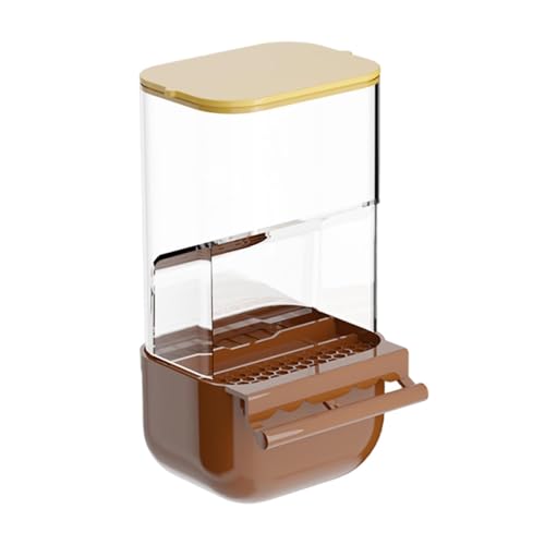 Automatischer Vogelkäfig-Futterspender mit Sitzstange, wiederverwendbar, zum Aufhängen, für Sittiche, Nymphensittiche, Kakadu, Sittiche, Sittiche, Sittiche, Sittiche, Sittiche, Sittiche, Sittiche, von PawwJoy