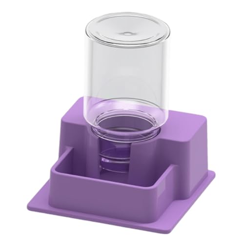 Automatischer Wasserspender für Reptilien und Aquarium-Zubehör für Geckos, Salamander, Chamäleons, 5,7 x 5,7 x 6,5 cm, Violett von PawwJoy