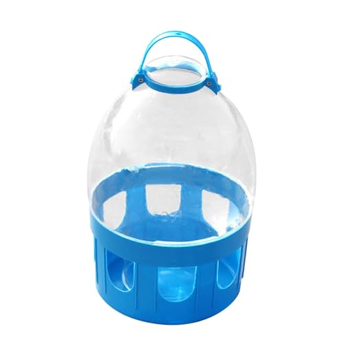 Automatischer Wasserspender für Vögel, zum Aufhängen, Taubentränke für Tauben, Hühner, Papageien, Nymphensittiche, Wachteln, Enten, Haustierbedarf, 10 l von PawwJoy