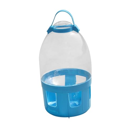 Automatischer Wasserspender für Vögel, zum Aufhängen, Taubentränke für Tauben, Hühner, Papageien, Nymphensittiche, Wachteln, Enten, Haustierbedarf, 6 l von PawwJoy