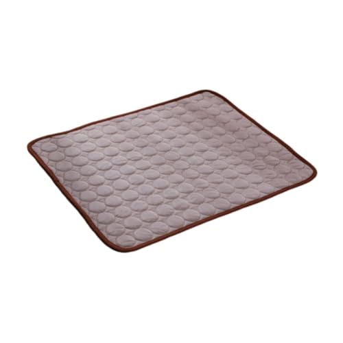 Haustier-Kühlmatte für Hunde und Katzen, Komfortpolster, Schlafmatte, Sommerkühlbett mit Latexfüllung, mehrere Größen, L von PawwJoy