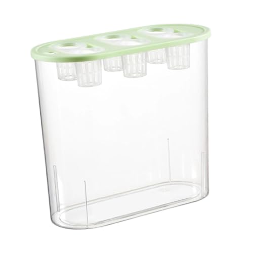 Hydrokultur-Anbaukasten für den Innenbereich, Mini-Aquarium, transparent, 29,2 x 11,8 x 28,1 cm, Grün von PawwJoy