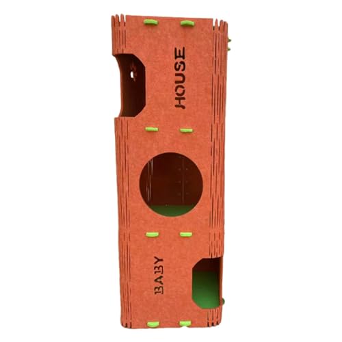 Katzenbaumhaus mit geschlossener Höhle, kratzfester Filz-Kletterturm für Innenkatzen, Kätzchen, Spiel, Schlafbett, Höhe 90 cm von PawwJoy