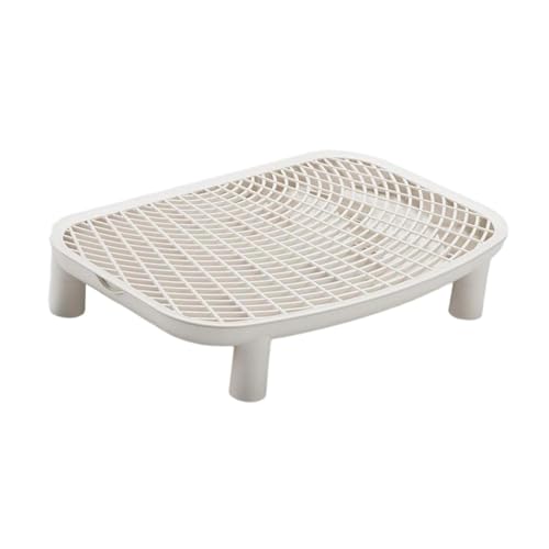 Katzentoilette Step Trapper Matte mit Netzoberfläche, Tragbare Katzenrampe für Katzentoiletten, 46.0 x 30.0 x 9.0 cm für Kätzchen und ältere Katzen, reduziert Streuung im Schlafzimmer Wohnzimmer von PawwJoy