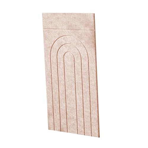 Kratzmatte für Katzen, vertikaler Filz-Kletterkratzer mit selbstklebendem Klebeband für Sofa, Boden, Wand, Möbelschutz, 30 x 60 cm, dunkles Kamel von PawwJoy
