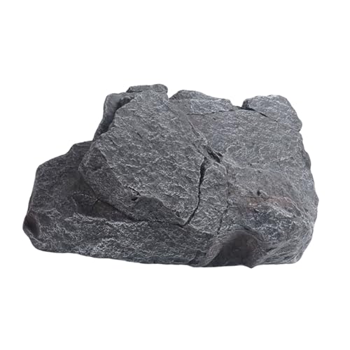Kunststein-Dekoration, Felsenlandschaftsbau, Kunststein, leicht, realistisch, für Aquarium, Garten, Rasen, Terrasse, Veranda, Dekoration (Stil A) - Stil C, 33 x 22 x 21 cm von PawwJoy