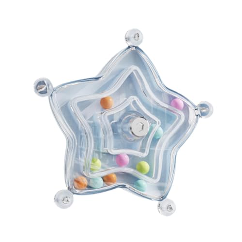 Papageien-Rasselkäfig-Spielzeug, Übungsanreicherung, Zubehör für Papageien, Kecks, Nymphensittiche, Unzertrennliche, Blau von PawwJoy