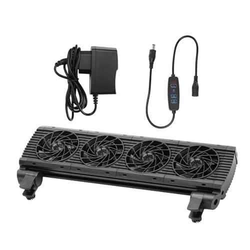 PawwJoy Aquarium-Kühler für Aquarien, variable Geschwindigkeit, Kühlsystem, Wasserkühler, Hydrokultur-Kühlmaschine für Salzwasser, Süßwasser, 4 von PawwJoy