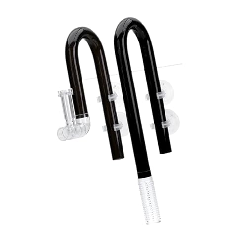 PawwJoy Aquarium-Lilien-Rohr-Set mit Saugnäpfen für Wasserpflanzentankfilter, Einlassauslass, Öloberflächenskimmer, einfache Installation, 16 mm, Schwarz PawwJoy Aquarium-Lilien-Rohr-Set mit Saugnäpfen für Wasserpflanzentankfilter, Einlassauslass, Öloberflächenskimmer, einfache Installation, 16 mm, Schwarz von PawwJoy