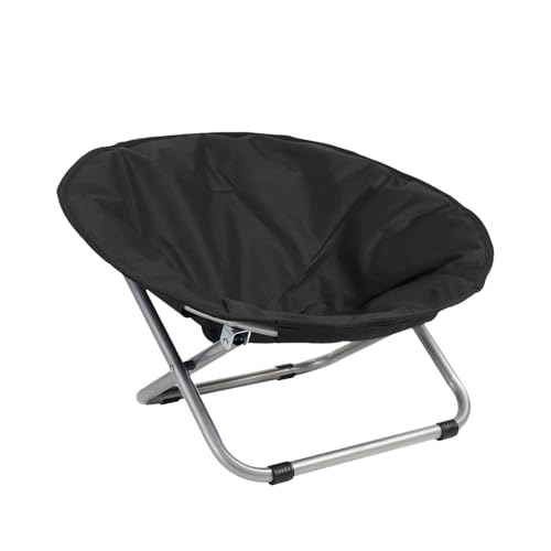 PawwJoy Erhöhtes Haustierbett, faltbar, bequem, Stuhl, Möbel, atmungsaktiv, tragbar, Metallständer, Sofa, Schlafen, Hochbeet, stabil, gemütliches Kinderbett, Schwarz von PawwJoy