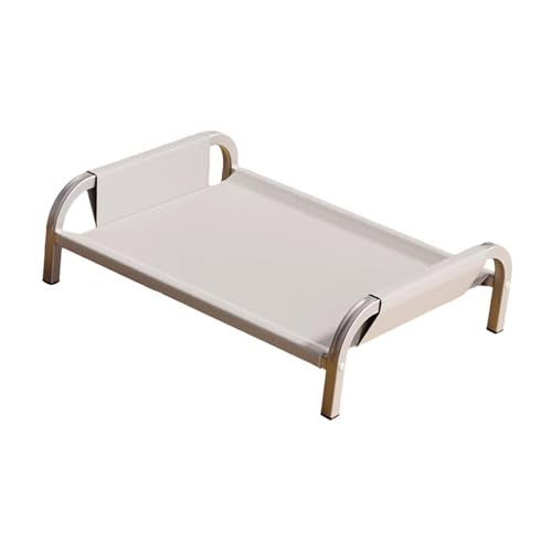 PawwJoy Erhöhtes Haustierbett, metallbeständig, stabil, für alle Jahreszeiten, atmungsaktiv, kühlend, tragbar, Haustierhängematte für Indoor-Katzen, Grün, Größe M, Grau, L PawwJoy Erhöhtes Haustierbett, metallbeständig, stabil, für alle Jahreszeiten, atmungsaktiv, kühlend, tragbar, Haustierhängematte für Indoor-Katzen, Grün, Größe M, Grau, L von PawwJoy