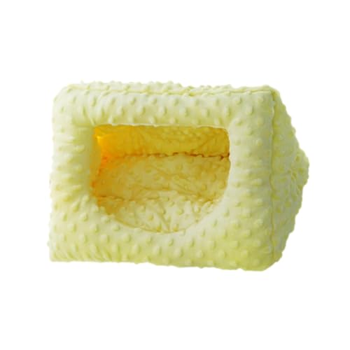 PawwJoy Hamsterbett für Kleintiere, bequeme Höhle, Meerschweinchen, Haus für Hasen, Igel, 30 x 22 x 20 x 20 cm von PawwJoy