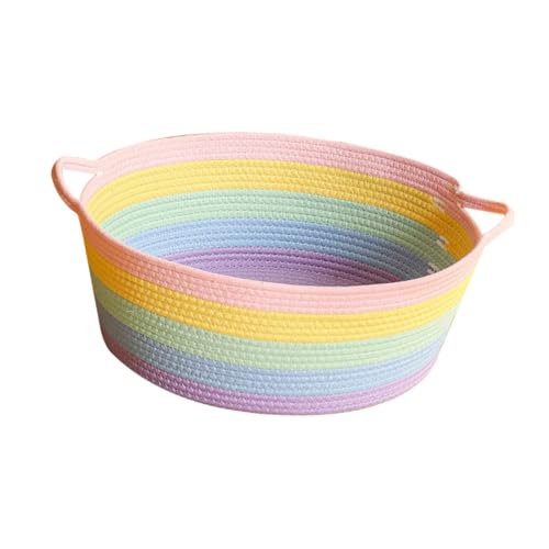 PawwJoy Handgewebtes Katzenbett, Korb, Haustierbett, kratzfest, Schlafhaus, Katzenkratzer für kleine Hunde, Sommer, Welpenruhe, Hasen, Größe S PawwJoy Handgewebtes Katzenbett, Korb, Haustierbett, kratzfest, Schlafhaus, Katzenkratzer für kleine Hunde, Sommer, Welpenruhe, Hasen, Größe S von PawwJoy