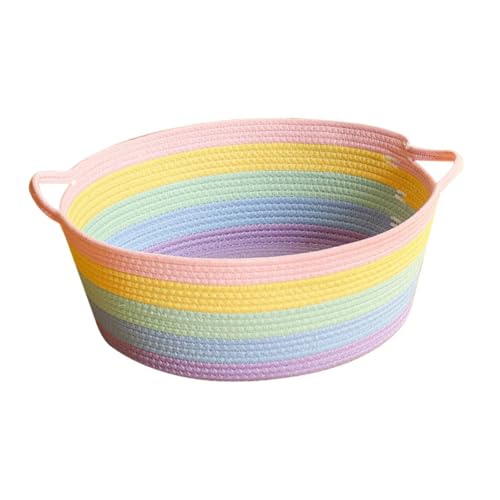 PawwJoy Handgewebtes Katzenbett, Korb, Katzenkratzer, atmungsaktiv, kratzfest, dekoratives Schlafhaus, Haustierbett für kleine Hunde, Hasen, Größe L PawwJoy Handgewebtes Katzenbett, Korb, Katzenkratzer, atmungsaktiv, kratzfest, dekoratives Schlafhaus, Haustierbett für kleine Hunde, Hasen, Größe L von PawwJoy