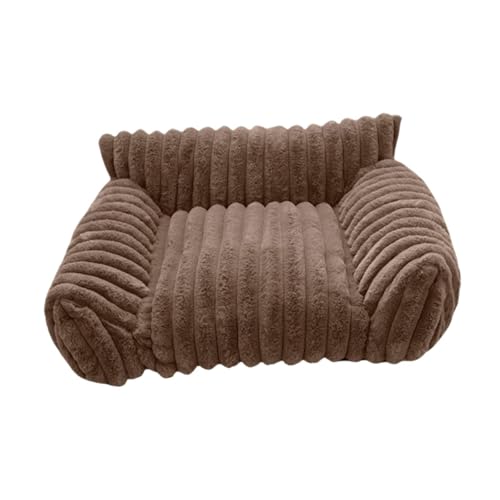 PawwJoy Haustier-Couch-Bett, Katzen-Sofa, Bett, rutschfest, für Kätzchen, Katzen, kleine Hunde, Welpen, 50 x 40 x 20 cm, Khaki PawwJoy Haustier-Couch-Bett, Katzen-Sofa, Bett, rutschfest, für Kätzchen, Katzen, kleine Hunde, Welpen, 50 x 40 x 20 cm, Khaki von PawwJoy