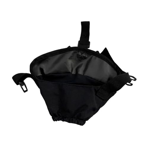 PawwJoy Haustier-Kopfbedeckung, beruhigende Kappe, Augen-Kopfwickel für Welpen, Outdoor, Angstlinderung, Geräuschreduzierung, Polyester-Material, Größe S von PawwJoy