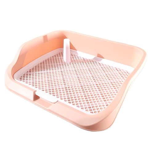PawwJoy Haustier-Toiletten-Tablett mit erhöhtem Gehäuse, tragbares Haustier-Urinal für kleine und mittelgroße Hunde, leicht zu reinigendes Design, 54 x 45 x 13 cm PawwJoy Haustier-Toiletten-Tablett mit erhöhtem Gehäuse, tragbares Haustier-Urinal für kleine und mittelgroße Hunde, leicht zu reinigendes Design, 54 x 45 x 13 cm von PawwJoy