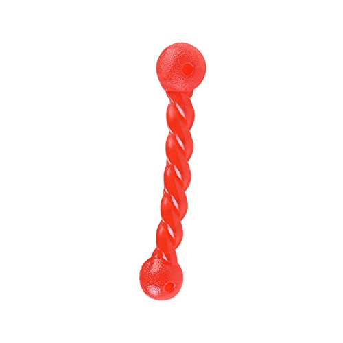 PawwJoy Kauspielzeug für Hunde zum Zahnen und Backenzähne Knochenförmiges Design, bissfest, Gummi, Welpentraining und Zahnpflege, Größe S von PawwJoy