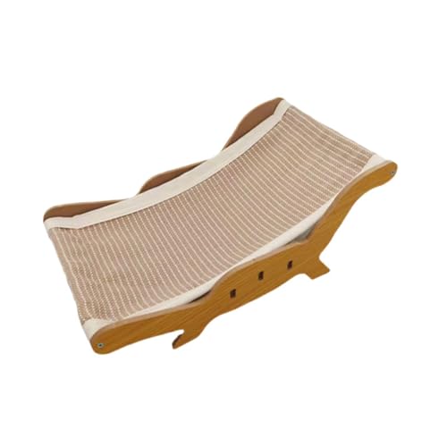 PawwJoy Kratzmatte für Katzen, Couch, Bett, Sofa, erhöhte Spiel-Cartoon-Haustiermöbel, moderne Katzen-Couch, Kratzmatte, 48 x 28 x 18 cm von PawwJoy