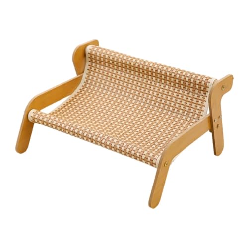 PawwJoy Kratzmatte für Katzen, aus Karton, Möbel, Sofa-Form, Lounge-Bett für Indoor-Katzen, große Kratzmatte, Kratzspielzeug, 54 x 44 x 28 cm, Kühlmatte von PawwJoy