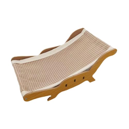 PawwJoy Kratzmatte für Katzen, erhöhtes Sofa, Kratzmatte für Indoor-Katzen, 48 x 28 x 18 cm von PawwJoy