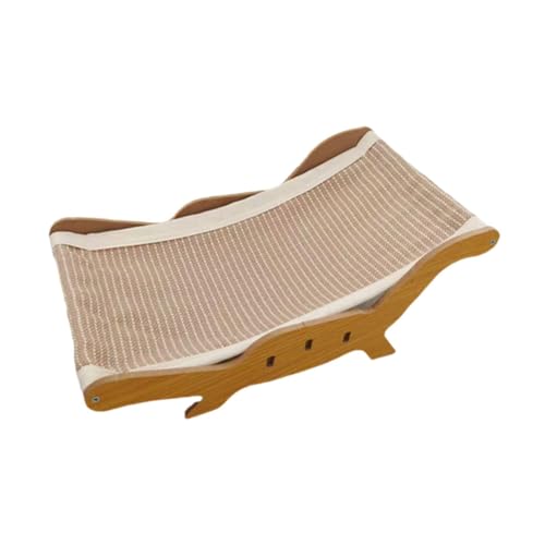PawwJoy Kratzmatte für Katzen, modernes Katzenmöbel, Cartoon-Sofa, Katzenbett, 48 x 28 x 18 cm von PawwJoy