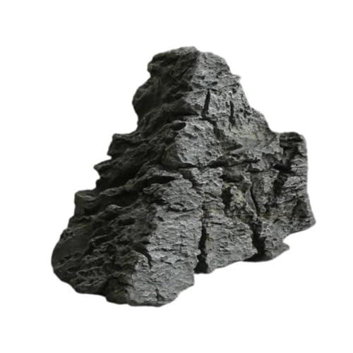 PawwJoy Künstliche Steingarten-Landschaft, PU-Schaumstoff, Foto-Requisiten, dekorativer Stein für Garten, Landschaftsbau, Aquarium, Dekoration, 33 x 20 x 25 cm von PawwJoy