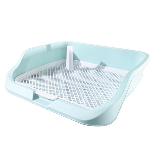 PawwJoy Welpen-Toiletten-Tablett, wiederverwendbar, für kleine und mittelgroße Hunde, für drinnen und draußen, erhöhtes Gehege, Hundetöpfchen, Haustier-Urinal, 54 x 45 x 13 cm, Grün PawwJoy Welpen-Toiletten-Tablett, wiederverwendbar, für kleine und mittelgroße Hunde, für drinnen und draußen, erhöhtes Gehege, Hundetöpfchen, Haustier-Urinal, 54 x 45 x 13 cm, Grün von PawwJoy
