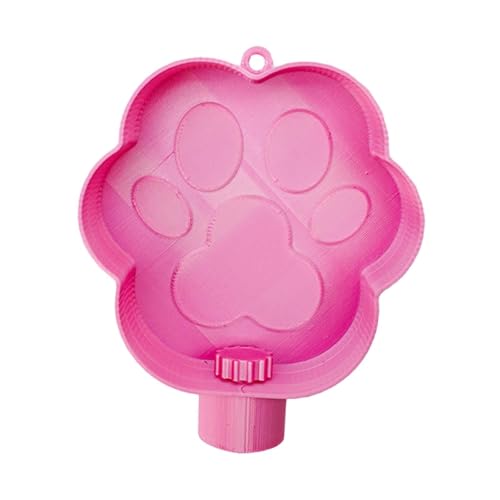 Wassernapf für Haustiere mit Flasche, auslaufsicher, leicht, tragbar, Wasserspender für Hunde, Katzen, Camping, Wandern, Reisen, Spazierengehen, 12,5 x 3,6 x 15 cm von PawwJoy