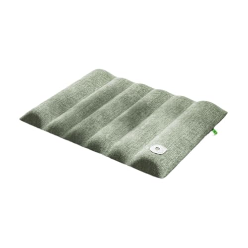 Weiche Haustier-Schlafmatte, Hundebox-Matratze, alle Jahreszeiten, Haustierbettkissen, waschbar, Hundebett-Matte für Welpen, kleine Haustiere, Hellgrün, XXL von PawwJoy