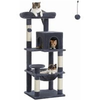 Pawz Road 116 cm Kratzbaum für 2-3 Katzen mit Hängematte von Pawz Road