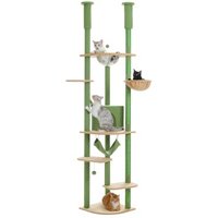 Pawz Road Deckenhoch Kratzbaum Luxus grün von Pawz Road