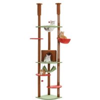 Pawz Road Deckenhoch Kratzbaum Luxus schwarz von Pawz Road