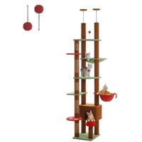 Pawz Road Deckenhoher Katzenbaumturm verstellbar von Pawz Road