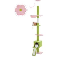 Pawz Road Deckenhoher Katzenbaumturm verstellbar von Pawz Road