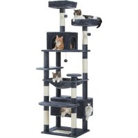 Pawz Road Großer Katzenbaum 184 cm dunkelgrau von Pawz Road