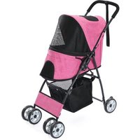Pawz Road Hundewagen 77×43×92 cm pink Pawz Road Hundewagen 77×43×92 cm pink von Pawz Road