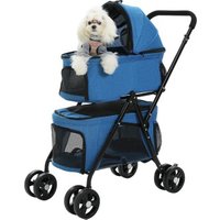Pawz Road Hundewagen 87×48×104 cm blau Pawz Road Hundewagen 87×48×104 cm blau von Pawz Road