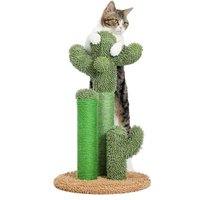 Pawz Road – Kaktus Kratzbaum – 3er-Set, Grün von Pawz Road