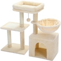 Pawz Road Kleiner Kratzbaum - 71,8 cm mit Hängematte von Pawz Road